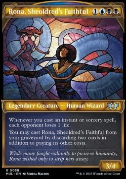 Rona, Sheoldred's Faithful (V.1) - Multiverse Legends (Uncommon) [58]