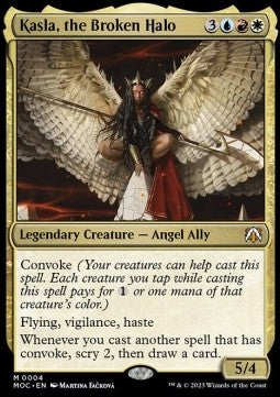 Kasla, the Broken Halo - Commander: March of the Machine (Mythic) [4]
