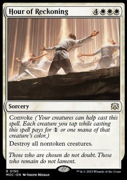 Hour of Reckoning - Commander: March of the Machine (Rare) [190]