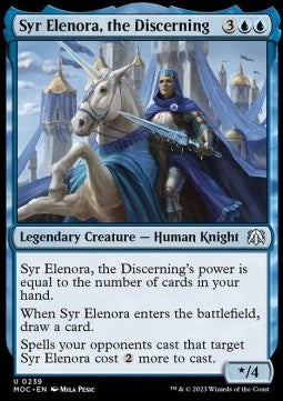 Syr Elenora, the Discerning - Commander: March of the Machine (Uncommon) [239]