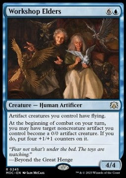 Workshop Elders - Commander: March of the Machine (Rare) [245]