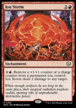 Ion Storm - Commander: March of the Machine (Rare) [286]