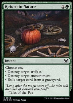 Return to Nature - Commander: March of the Machine (Common) [309]