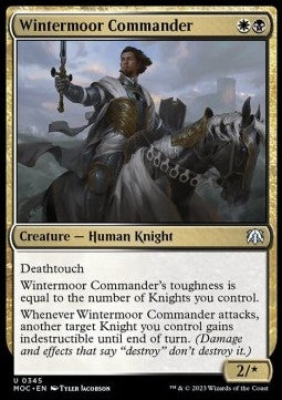 Wintermoor Commander - Commander: March of the Machine (Uncommon) [345]