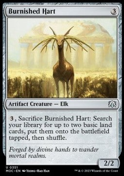 Burnished Hart - Commander: March of the Machine (Uncommon) [351]