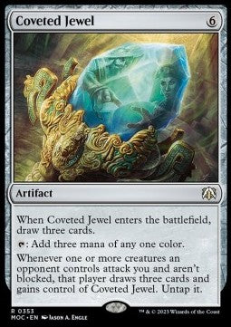 Coveted Jewel - Commander: March of the Machine (Rare) [353]