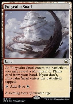 Furycalm Snarl - Commander: March of the Machine (Rare) [404]