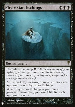 Phyrexian Etchings - The List (Rare) [67]