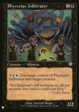 Phyrexian Infiltrator - The List (Rare) [116]