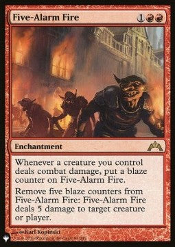 Five-Alarm Fire - The List (Rare) [91]