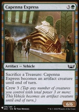 Capenna Express - The List (Common) [139]