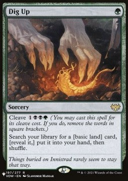 Dig Up - The List (Rare) [197]