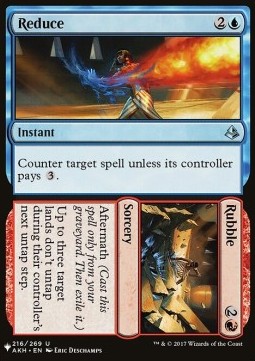 Reduce // Rubble - The List (Uncommon) [216]