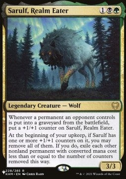 Sarulf, Realm Eater - The List (Rare) [228]