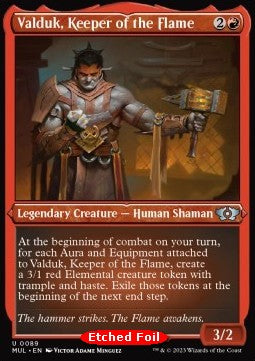 Valduk, Keeper of the Flame (V.2) - Multiverse Legends (Uncommon) [89]