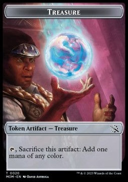 Treasure Token (V.1) - March of the Machine: Extras (Token) [T20]