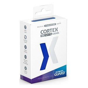 100 Ultimate Guard Cortex Matte Sleeves (Blue)