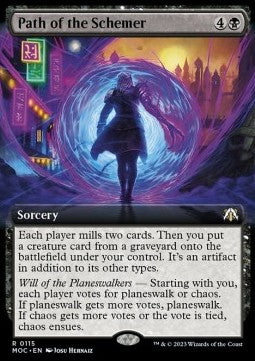 Path of the Schemer - Commander: March of the Machine: Extras (Rare) [115]