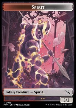 Spirit Token (RW 3/2) // Treasure Token (V.1) - March of the Machine: Extras (Token) [T 13/20]