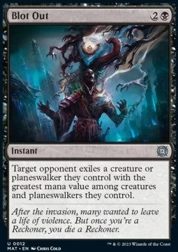 Blot Out - March of the Machine: The Aftermath (Uncommon) [12]