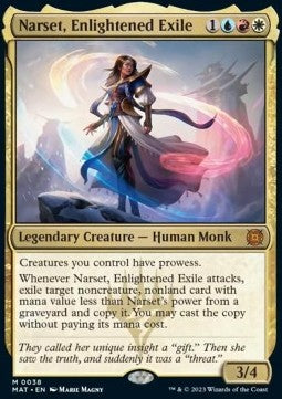 Narset, Enlightened Exile - March of the Machine: The Aftermath (Mythic) [MAT-38]