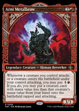 Arni Metalbrow (V.1) - March of the Machine: The Aftermath: Extras (Rare) [66]