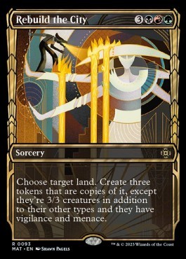 Rebuild the City (V.1) - March of the Machine: The Aftermath: Extras (Rare) [93]