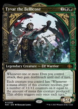 Tyvar the Bellicose (V.1) - March of the Machine: The Aftermath: Extras (Mythic) [XMAT-98]