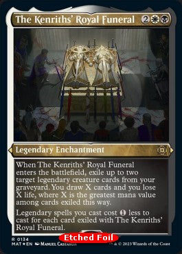 The Kenriths' Royal Funeral (V.2) - March of the Machine: The Aftermath: Extras (Rare) [134]