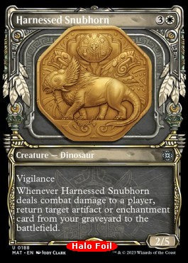 Harnessed Snubhorn (V.3) - March of the Machine: The Aftermath: Extras (Uncommon) [188]