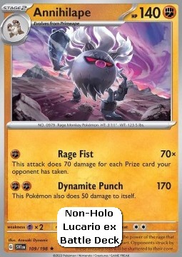Annihilape - Scarlet & Violet (Holo Rare) [SVI-109]