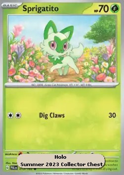Sprigatito - Paldea Evolved (Promo) [013]