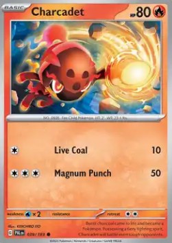 Charcadet - Paldea Evolved (Common) [039]