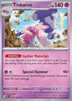 Tinkaton - Paldea Evolved (Rare) [105]