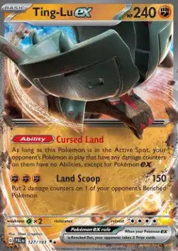 Ting-Lu ex - Paldea Evolved (Double Rare) [PAL-127]