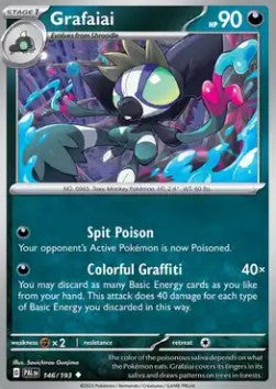 Grafaiai - Paldea Evolved (Uncommon) [146]