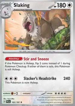 Slaking - Paldea Evolved (Rare) [162]
