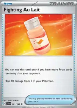 Fighting Au Lait - Paldea Evolved (Uncommon) [181]
