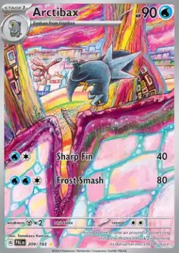 Arctibax - Paldea Evolved (Illustration Rare) [209]