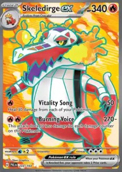 Skeledirge ex - Paldea Evolved (Ultra Rare) [PAL-233]
