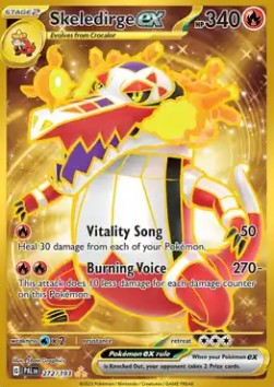 Skeledirge ex - Paldea Evolved (Secret Rare) [PAL-272]
