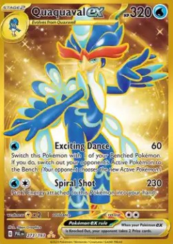 Quaquaval ex - Paldea Evolved (Secret Rare) [273]