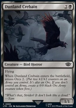 Dunland Crebain - The Lord of the Rings: Tales of Middle-earth (Common) [82]