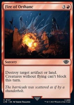 Fire of Orthanc - The Lord of the Rings: Tales of Middle-earth (Common) [127]