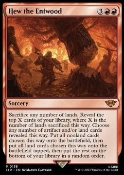 Hew the Entwood - The Lord of the Rings: Tales of Middle-earth (Mythic) [136]