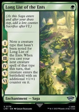 Long List of the Ents - The Lord of the Rings: Tales of Middle-earth (Uncommon) [174]