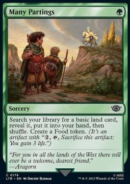 Many Partings - The Lord of the Rings: Tales of Middle-earth (Common) [176]