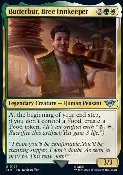 Butterbur, Bree Innkeeper - The Lord of the Rings: Tales of Middle-earth (Uncommon) [197]