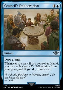 Council's Deliberation - The Lord of the Rings: Tales of Middle-earth (Uncommon) [46]