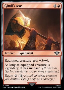 Gimli's Axe - The Lord of the Rings: Tales of Middle-earth (Common) [130]